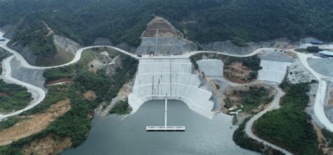琼中抽水蓄能电站下水库大坝成型 预计年底开始蓄水（组图）-广东省水力发电工程学会