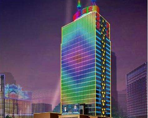 办公大楼亮化_办公楼亮化工程_上海广告设计制作公司