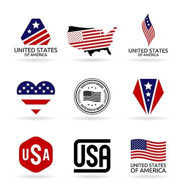 美国国旗标志设计编号是19315686_图品汇