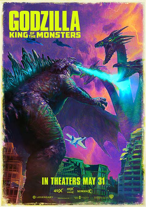《哥斯拉2：怪兽之王》曝五张全新海报 你会Pick哪一款？|哥斯拉2：怪兽之王|哥斯拉|基多拉_新浪新闻