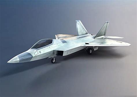 F-22猛禽战斗机模型 F22战斗机3d模型- 3D资源网-国内最丰富的3D模型资源分享交流平台