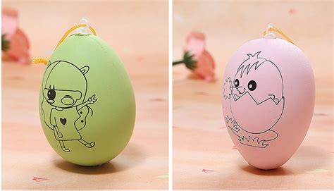 复活节彩蛋 手绘DIY蛋 儿童创意绘画玩具 地摊装饰品批发-阿里巴巴
