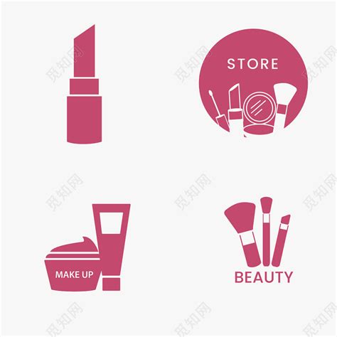彩妆化妆品图标素材免费下载 - 觅知网
