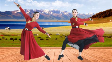 糖豆广场舞课堂《游牧时光》绝美大气的蒙古舞
