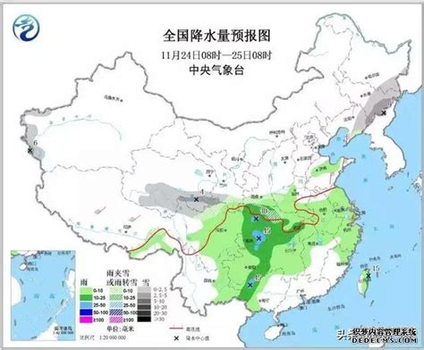 大片降雨来了！中到大雨暴雨！24-26号天气预报_百家天气预报网