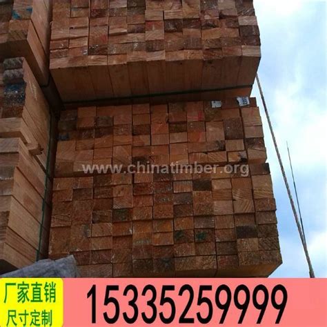 建筑方木规格尺寸表 40×80方木 江苏中霖木业