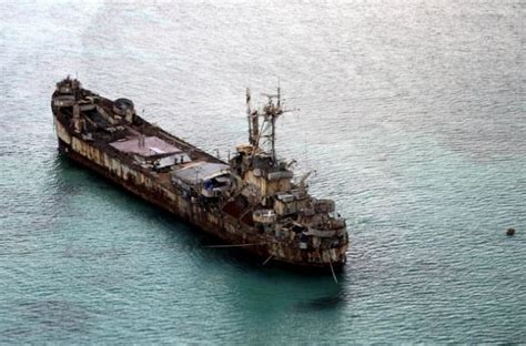 仁爱礁事件已过22年：那艘破船还在，7名菲律宾军不过是瓮中之鳖_南海_中国_南沙群岛
