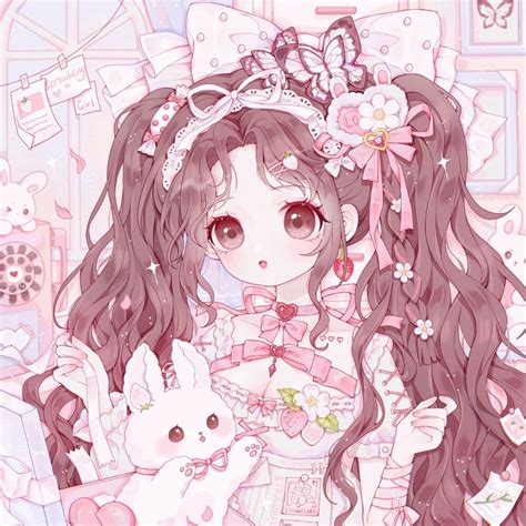 非主流粉衣服头像