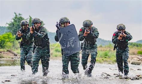 广西贺州：武警野外驻训砺精兵-人民图片网