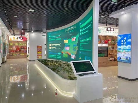 千鼎最新样板工程---甘肃酒泉农业大数据展厅-深圳市千鼎科技有限公司