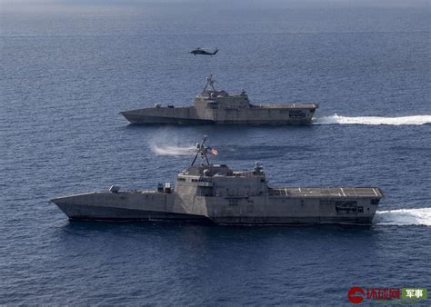 美军濒海战斗舰又来南海 还带着新加坡隐形护卫舰一起演练_凤凰网