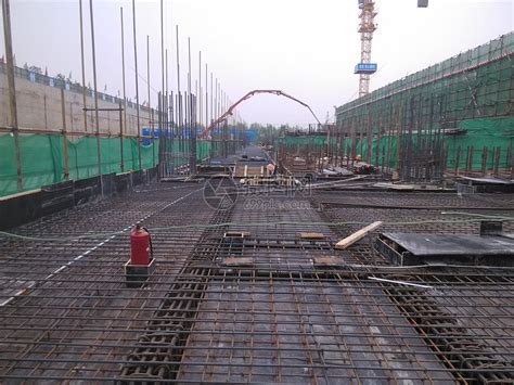过程大厦B座基础筏板大体积混凝土浇筑顺利完成--中国科学院过程工程研究所