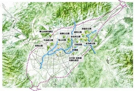 北流市规划图,2030年,三环_大山谷图库