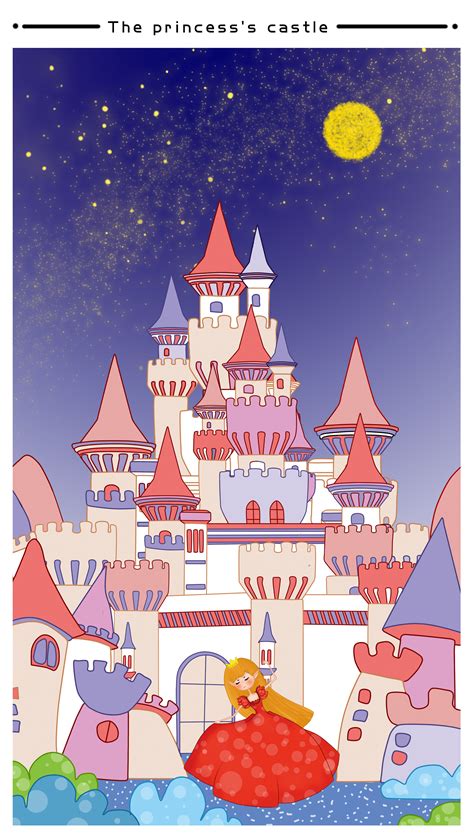 公主的城堡|插画|儿童插画|Lxiaoxiaowu - 原创作品 - 站酷 (ZCOOL)
