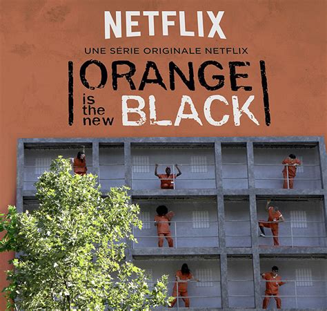 Netflix黑色喜剧女子监狱法国广告活动 露天监狱 - 品牌营销案例 - 网络广告人社区