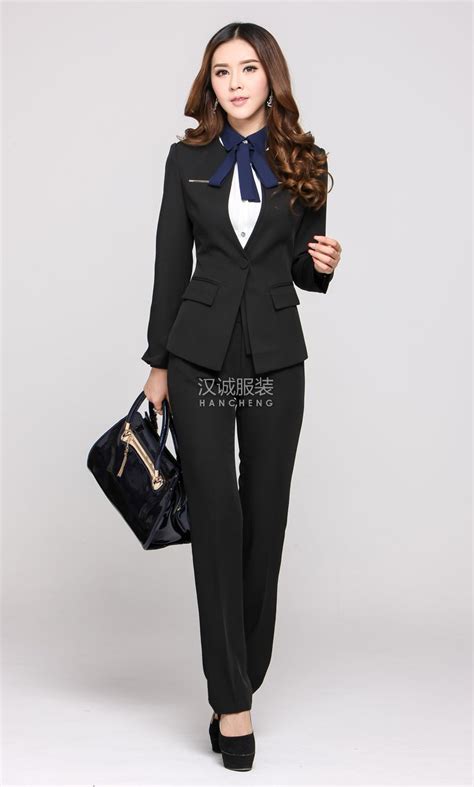 女士长袖西装套裙定制-深圳市曼儒仕高级制服有限公司