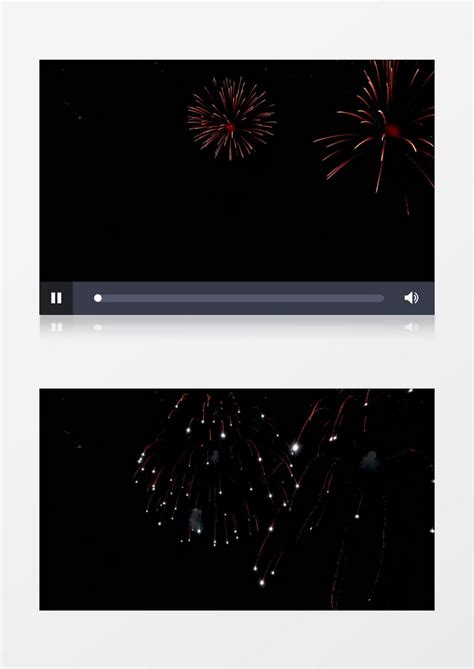 各种烟花在空中绽放实拍视频素材模板下载_实拍_图客巴巴