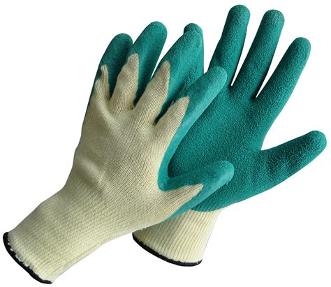 防滑绿色起皱乳胶手套，乳胶手套，手套 防护手套-阿里巴巴