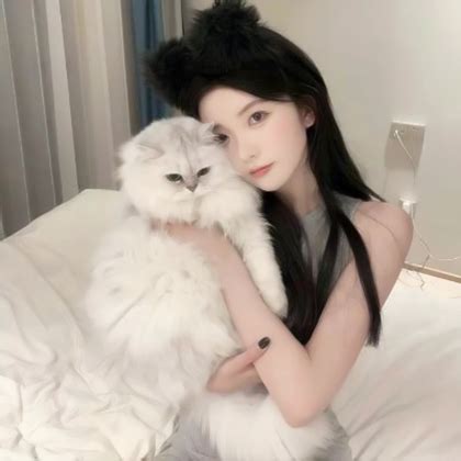 非主流凯特猫头像女生