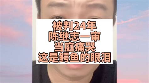 被判24年，唐山打人主犯陈继志一审当庭痛哭，这是鳄鱼的眼泪_腾讯视频