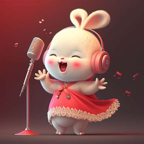 爱唱歌的小白兔 - 全部作品 - 素材集市
