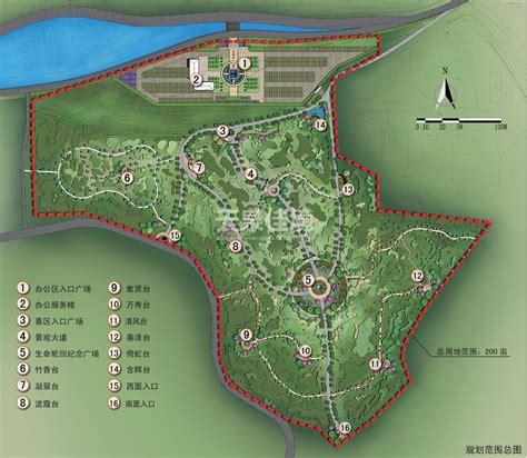江苏省徐州市双山公墓规划设计_武汉乐道创景