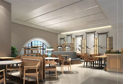 员工餐厅设计，食堂设计，美食广场设计，员工食堂设计，金枫设计