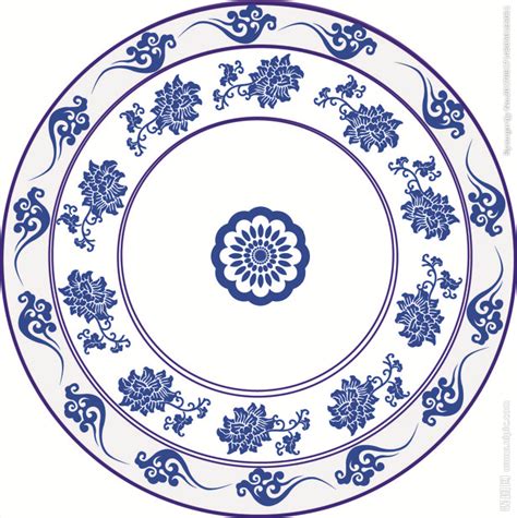 青花瓷图案图片