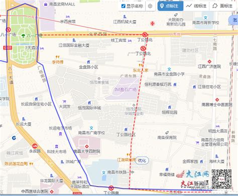 光谷广场公交站点分布图（含经过公交）- 武汉本地宝