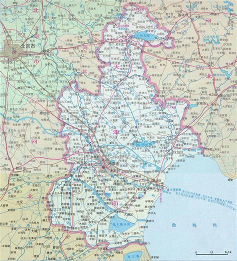 天津在地图上地理位置的经纬度