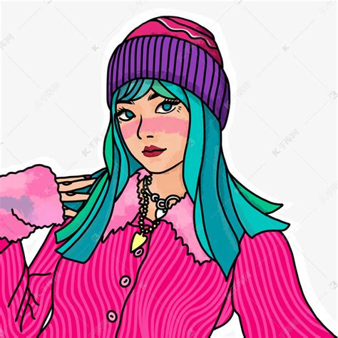 非主流辣妹套装头像动漫