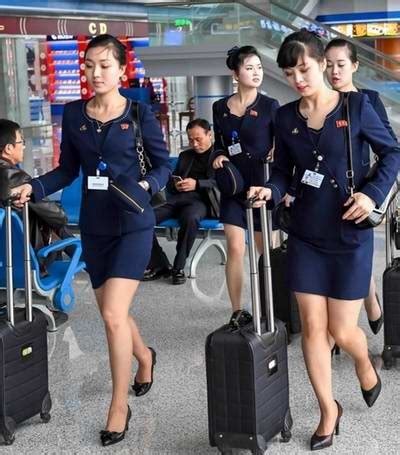 朝鲜空姐新版制服 金正恩：空姐制服要适应时代要求__中国青年网