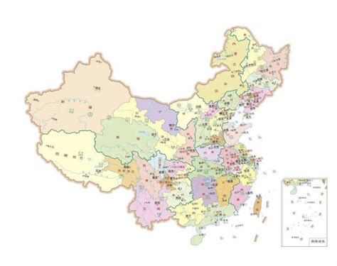 中国地图完整图片
