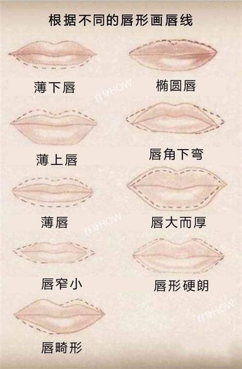 二十种嘴型图解图片