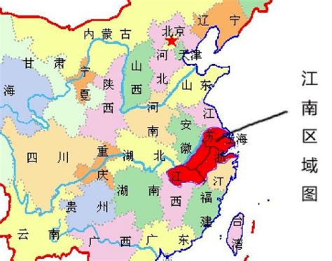 江南地区包括哪些省,城市?_江南城市地理
