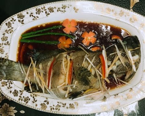 清蒸老虎斑,中国菜系,食品餐饮,摄影素材,汇图网www.huitu.com