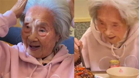 百岁“网红”奶奶喻泽琴去世 曾是一名医生 性格开朗深受网友喜爱_腾讯视频