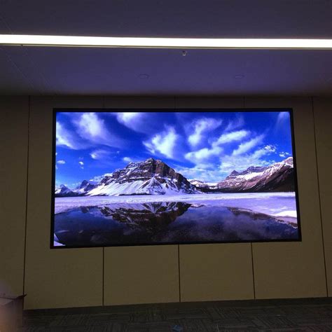 江苏生命科技园室内P2.5高清LED显示屏 - 南京沃彩电子科技有限公司