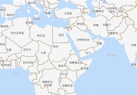 最新版阿尔及利亚地图 - 世界地图全图 - 地理教师网