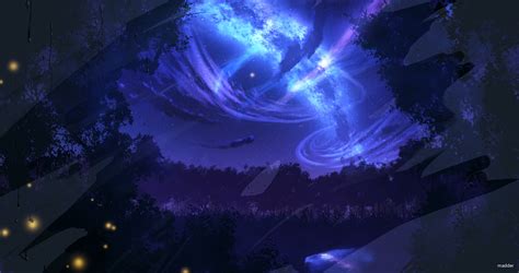 动漫星空图片