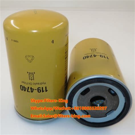 HYDRAULIC FILTER Reference: S 119-4740 FIL Suitable For Caterpillar