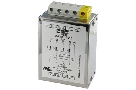 10510 MEF EMC-Filter | Dunn Electronics, Inc.