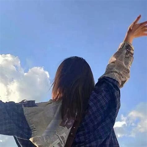 甜美女生头像情侣不明显