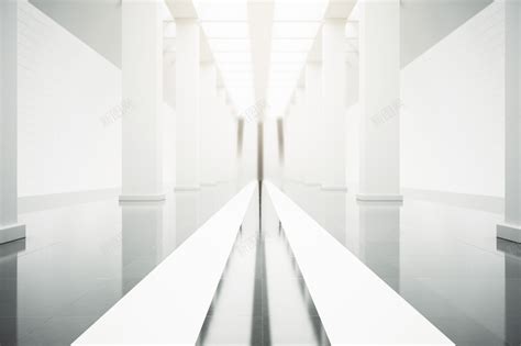 空间感立体走廊白色背景背景图片免费下载-素材0NVaWkkaq-新图网