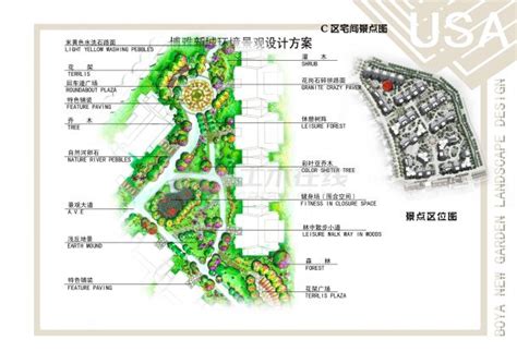 【成都】博雅新城全套景观设计方案文本（美国ESD国际顾问）_道路绿地_土木在线
