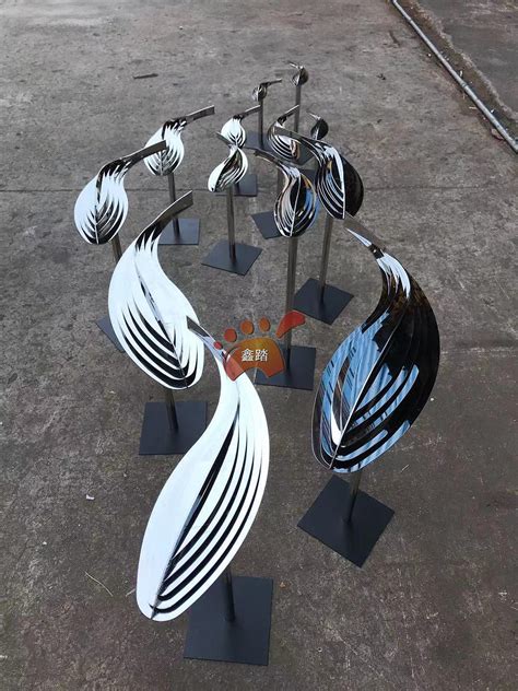 不锈钢墙体抽象鱼雕塑不锈钢流水鱼雕塑“超流畅形态”|手工艺 ...