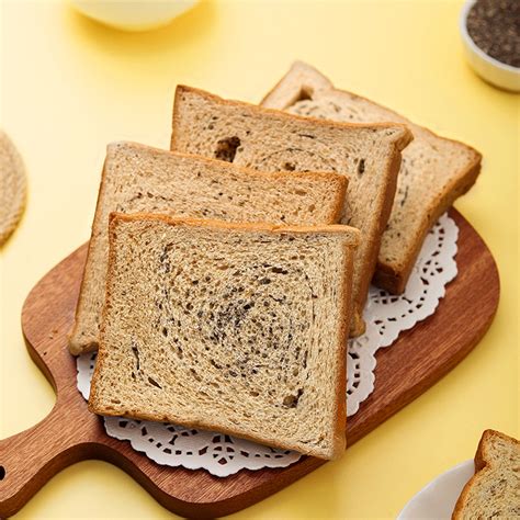 凯利来奇亚籽全麦吐司代餐黑面包饱腹低脂健康零食整箱早餐切片