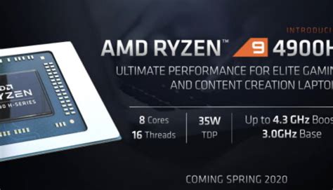 AMD 推出 Ryzen 9 系列笔记本处理器来与英特尔竞争游戏市场_Q&Get 新奇网