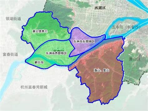 杭州三江汇“未来城市”富阳区块控制性详细规划全面启动