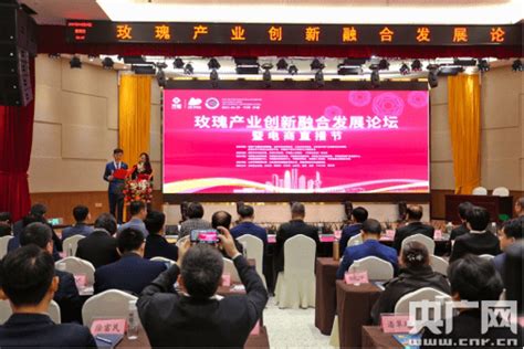 玫瑰产业创新融合发展论坛暨电商直播节在济南平阴举行_博览